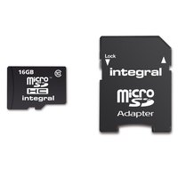Integral 유형 MicroSDHC 16GB 10 메모리 카드