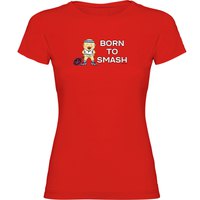 kruskis-born-to-smash-kurzarmeliges-t-shirt