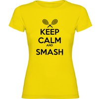 kruskis-keep-calm-and-smash-kurzarmeliges-t-shirt