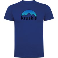kruskis-mountain-silhouette-short-sleeve-t-shirt