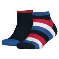 tommy-hilfiger-chaussettes-courtes-basic-stripe-quarter-2-paires