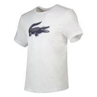 Lacoste T-shirt Manica Corta Traspirante Sport 3D Print Crocodile