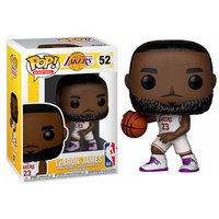 Funko POP NBA Lakers LeBron James Weiße Uniform