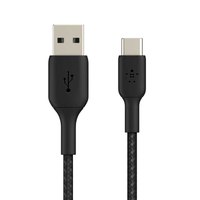 Belkin Boost Charge USB-A Naar USB-C-kabel Gevlochten 1 M
