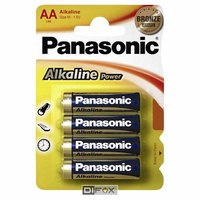 Panasonic Pack 4 LR-06 AA Pile
