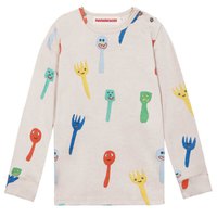 nadadelazos Camiseta Manga Larga Crazy Forks And Spoons