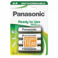 Panasonic Uppladdningsbar Evolta AA 4 Enheter