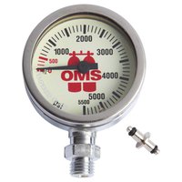 OMS SPG Mineral Glass 5500 PSI 52 mm