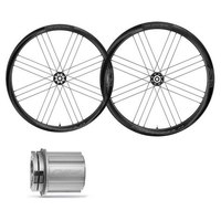 Campagnolo Paire Roues Route Shamal C21 2-Way Fit Carbon Disc Tubeless