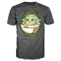 Funko Kortärmad T-shirt Yoda The Child On Board Mandalorian Star Wars
