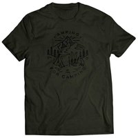 Jones Amping For Camping Kurzärmeliges T-shirt