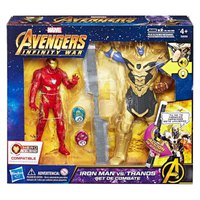Hasbro Figuras Iron Man Vs Thanos Avengers Marvel