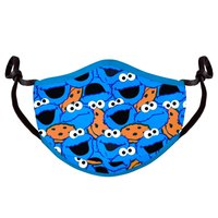 Difuzed Επαναχρησιμοποιήσιμη μάσκα προσώπου Cookie Monster Sesamestreet