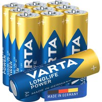 Varta Baterias 1x10 Longlife Power Mignon AA LR06