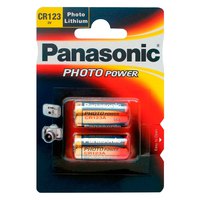 Panasonic 1x2 Photo CR 123 A Baterie Litowe