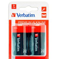 Verbatim 1x2 Alkaline Mono D LR 20 49923 Batteries