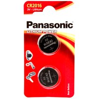 Panasonic 1x2 CR 2016 Lithium-Power-Batterien