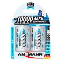 Ansmann 10000 Mono D 9300mAh 1x2 Wiederaufladbar 10000 Mono D 9300mAh Batterien