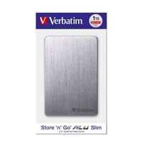 Verbatim Store n Go 2.5 ALU USB 3.2 1TB External HDD Hard Drive