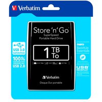Verbatim Store n Go USB 3.0 1TB External HDD Hard Drive