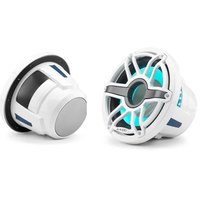 Jl audio M6-880X-S-GWGW-I M6 Marine Coaxial Speakers With Transflective LED Lighting Sport