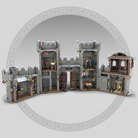 Mega construx Juego De Tronos La Batalla De Invernalia 1208 Piezas Bloques De Construcción
