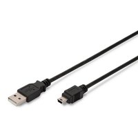 Assmann Digitus USB 20 Cable Type-A Mini B 1.8 m