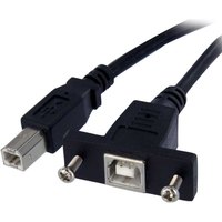 startech-panel-mount-usb-cable-b-to-b-f-m-30-cm