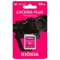 kioxia-exceria-plus-sdxc-64gb-class-10-uhs-1-u3-geheugenkaart