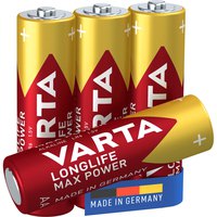 Varta Baterias Longlife Max Power Mignon AA LR06