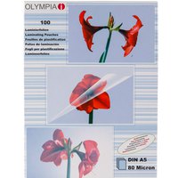 Olympia Buste Per Laminazione DIN A5 80 Microns 100 Unità