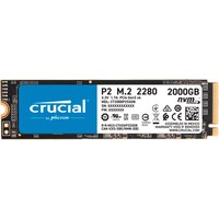 Crucial P2 2TB 3D Nand Nvme PCIe M.2 SSD Hard Drive