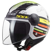 LS2 オープンフェイスヘルメット OF562 Airflow Ronnie