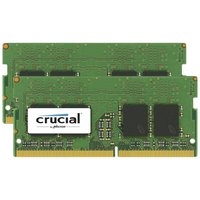 Crucial SO-DIMM CT2K16G4S24AM 32GB 2x16GB DDR4 2400Mhz MT/s 260핀 ~을위한 맥 램 메모리