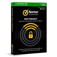 Symantec Norton WiFi Privacy V. 1.0 Subscription 1 Year 1 Device Spanish