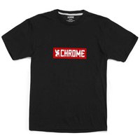 Chrome Kortermet T-skjorte Horizontal Red Logo