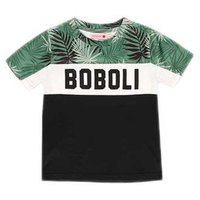 boboli-combined-leaves-t-shirt-met-korte-mouwen