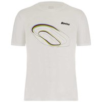Santini Kortärmad T-shirt UCI Track