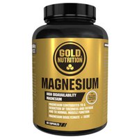 Gold nutrition Magnesium 600mg 60 Units Neutral Flavour