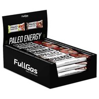 FullGas Paleo Energy 50g 12 Enheter Choklad Energi Barer Låda