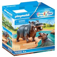 Playmobil 70354 Hippo With Baby