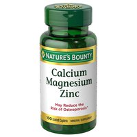 Natures bounty Calcium / Magnesium / Zinc 100 Units