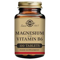 Solgar Magnesium + Vitamin B6 100 Eenheden