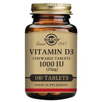 Solgar Vitamin D3 1000 IU 25 Mcg 100 Einheiten