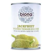 Biona Jackfruit Young Tender Pieces in Salted Water 400 gr Bio