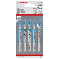 Bosch 5 Jigsaw Blades T 118 B