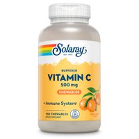 Solaray Vitamina C 500mgr 100 Unidades Laranja