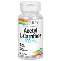 solaray-acetyl-l-carnitine-500mgr-30-unites