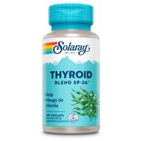 Solaray Thyroid Blend SP-26 100 Unidades