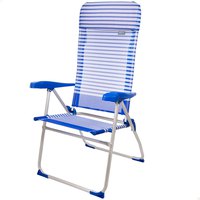 Aktive Πτυσσόμενη καρέκλα 64x61x118 cm 7 με Μαξιλάρι 64x61x118 cm